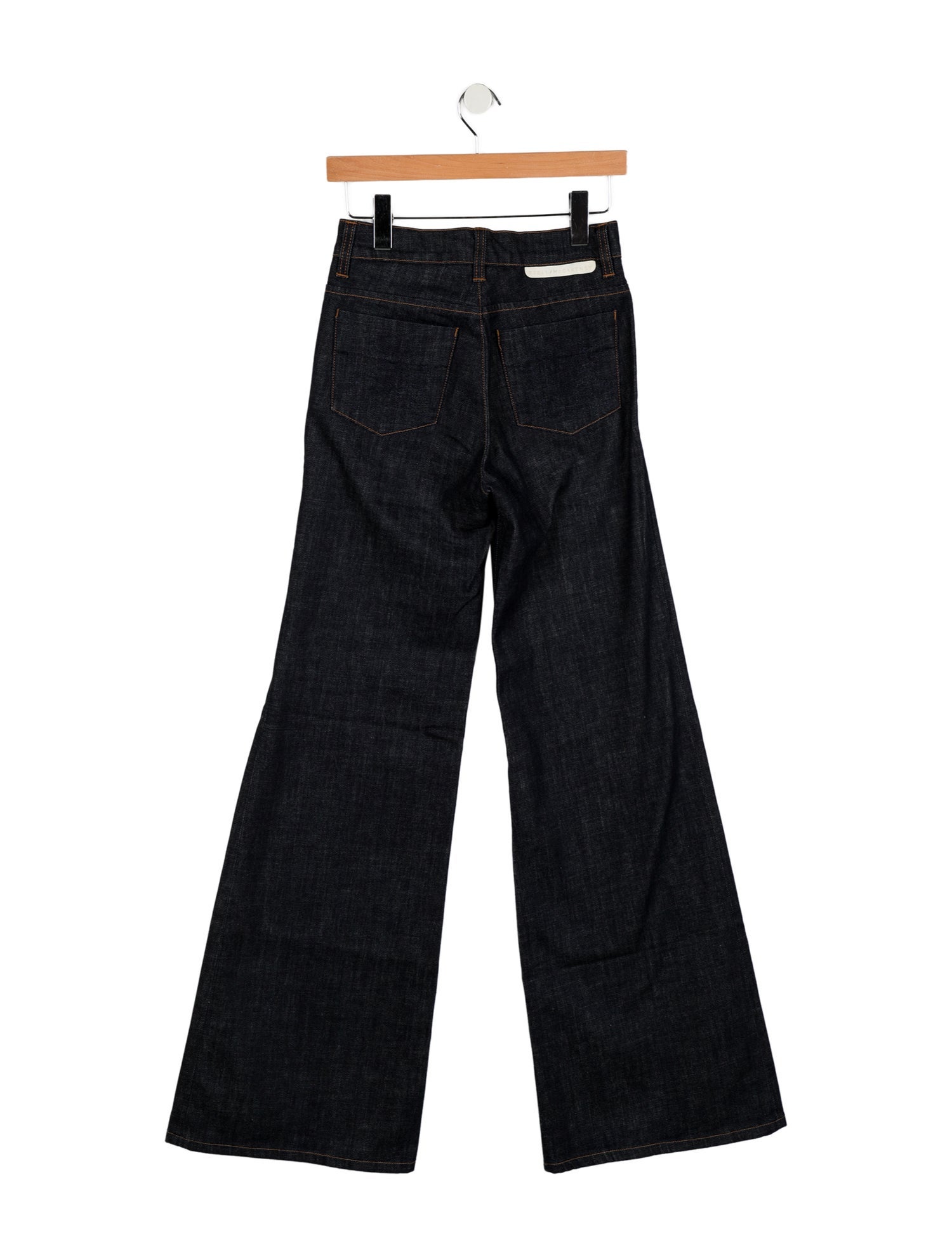Stella McCartney Mid-Rise Wide Leg Jeans