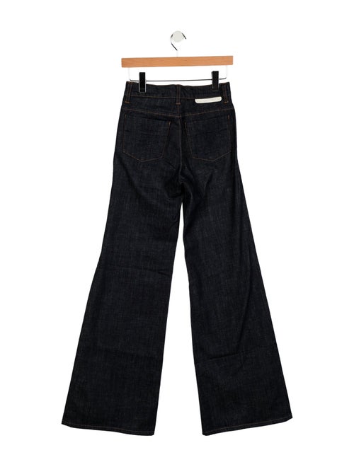 Stella McCartney Mid-Rise Wide Leg Jeans