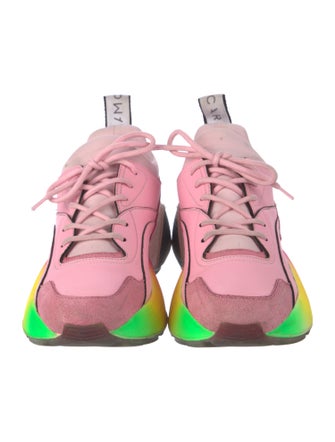 Stella McCartney Vegan Leather Printed Chunky Sneakers