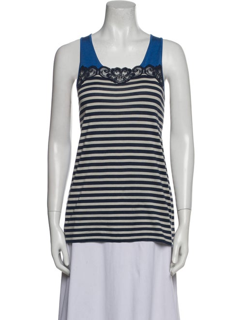 Stella McCartney Silk Striped Top