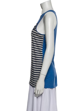 Stella McCartney Silk Striped Top