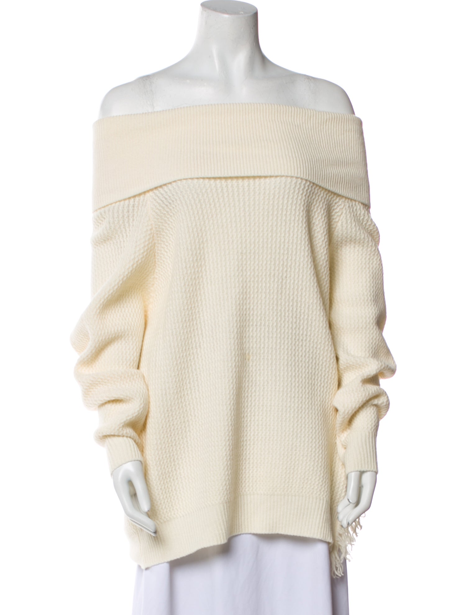 Stella McCartney Off-The-Shoulder Sweater