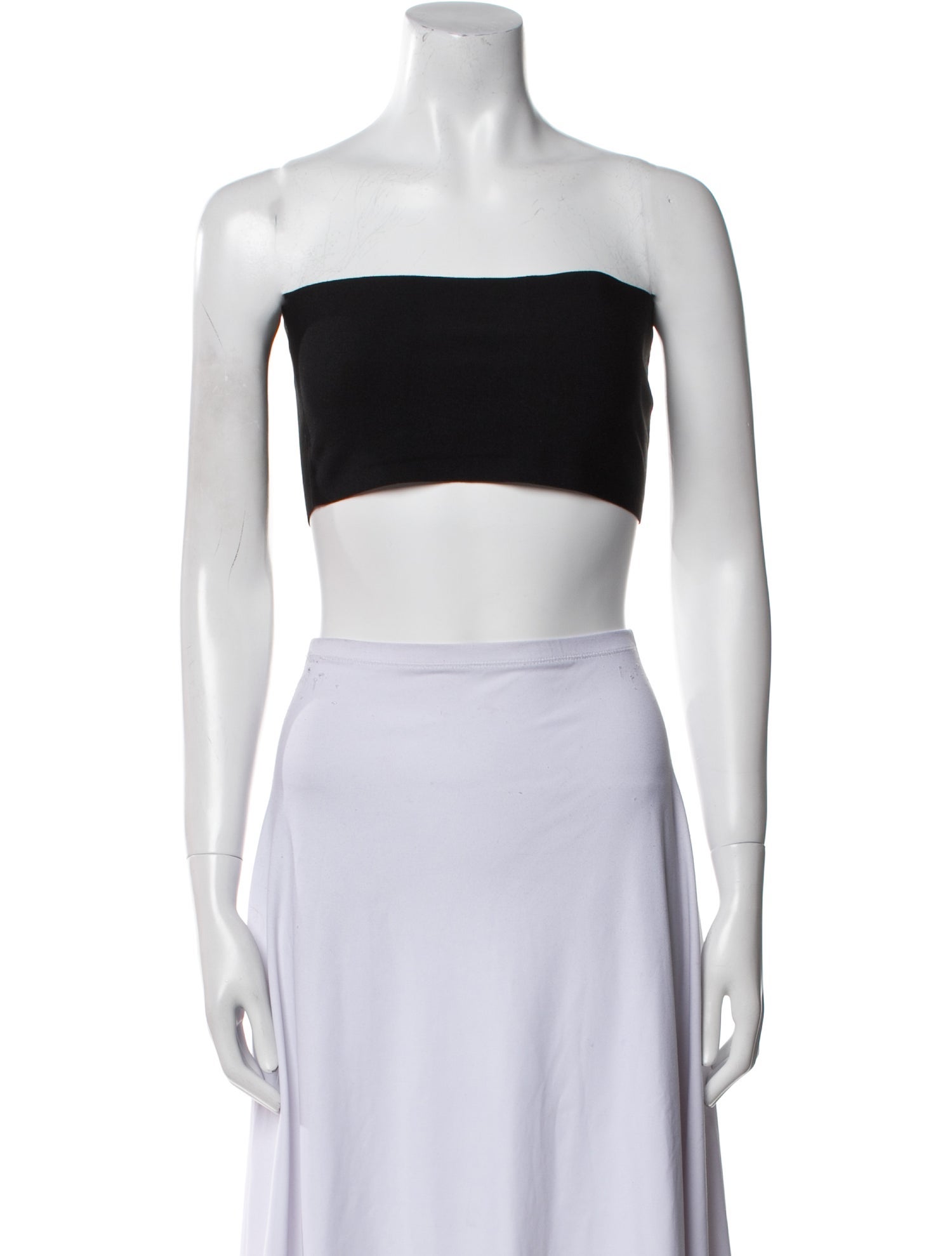 Stella McCartney Strapless Crop Top
