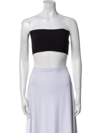 Stella McCartney Strapless Crop Top