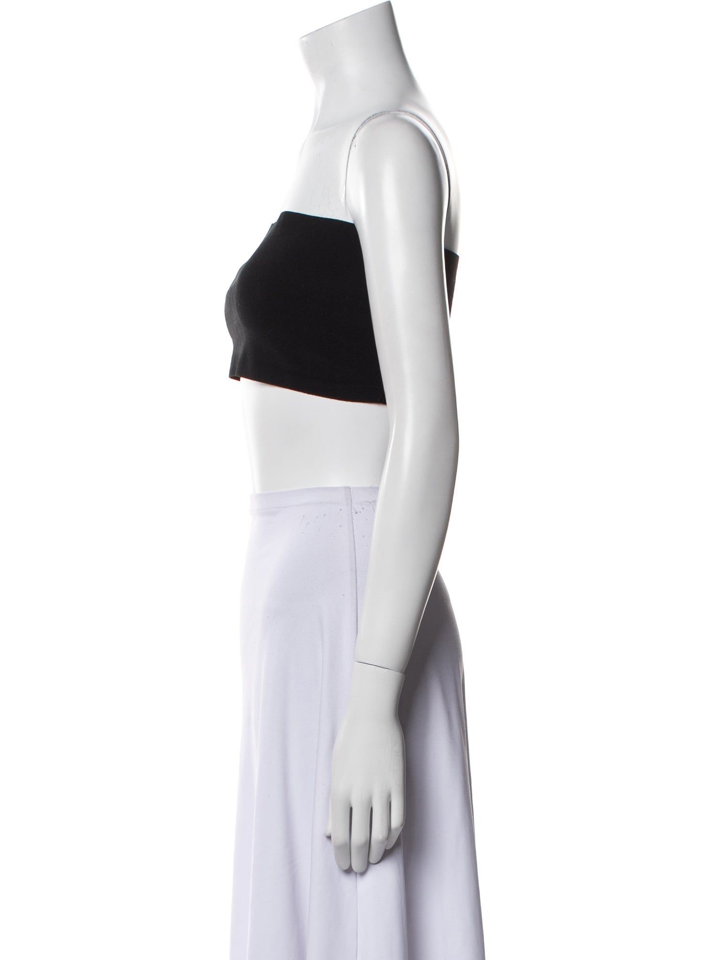 Stella McCartney Strapless Crop Top
