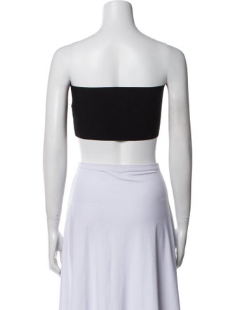 Stella McCartney Strapless Crop Top