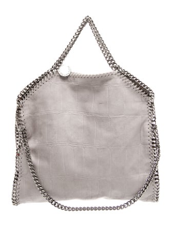 Stella McCartney Vegetarian Suede Top Handle Bag