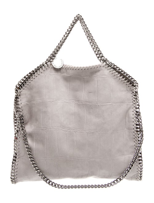 Stella McCartney Vegetarian Suede Top Handle Bag