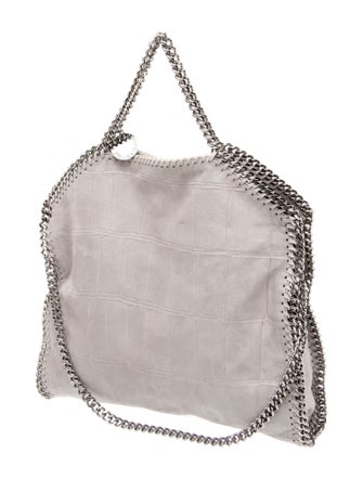 Stella McCartney Vegetarian Suede Top Handle Bag