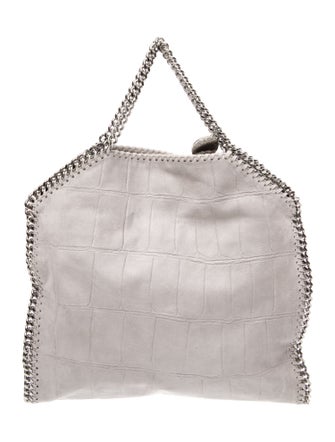 Stella McCartney Vegetarian Suede Top Handle Bag