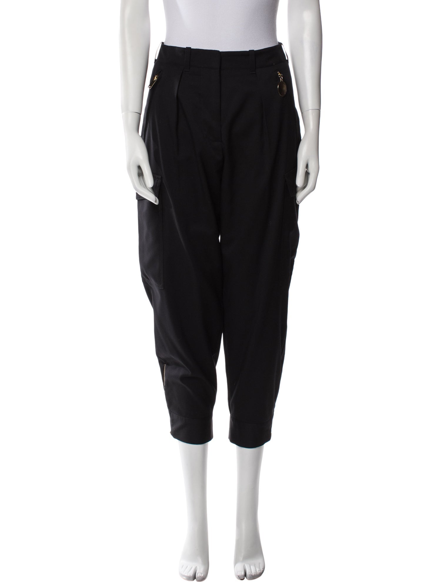 Stella McCartney Wool Straight Leg Pants