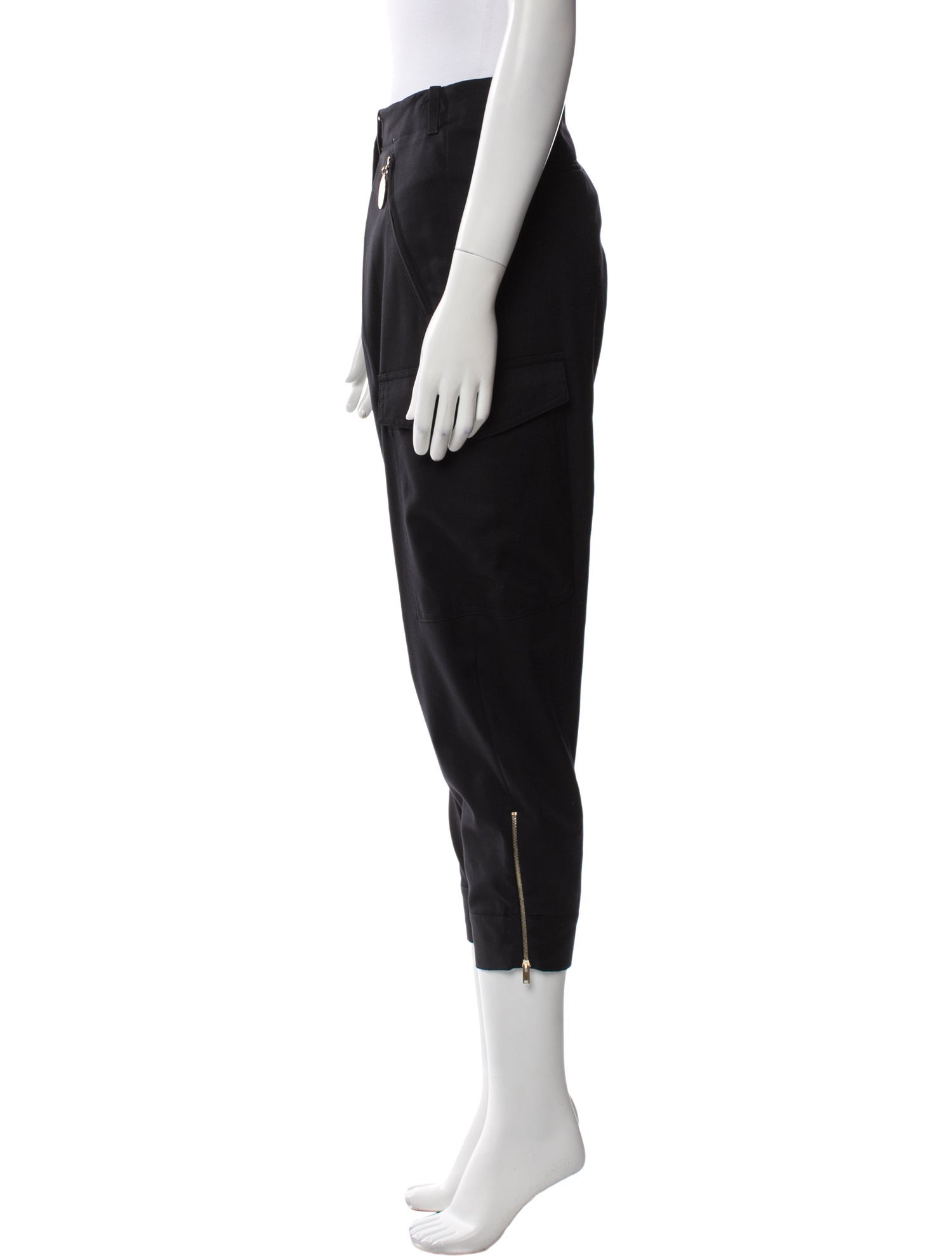 Stella McCartney Wool Straight Leg Pants