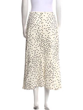 Stella McCartney Polka Dot Print Midi Length Skirt