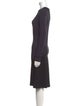Stella McCartney Crew Neck Knee-Length Dress