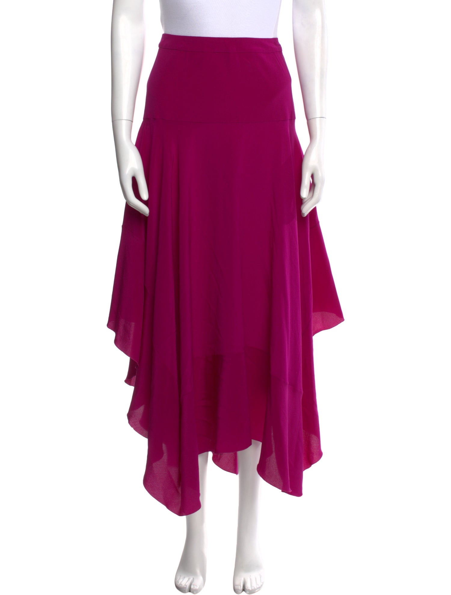 Stella McCartney Silk Midi Length Skirt