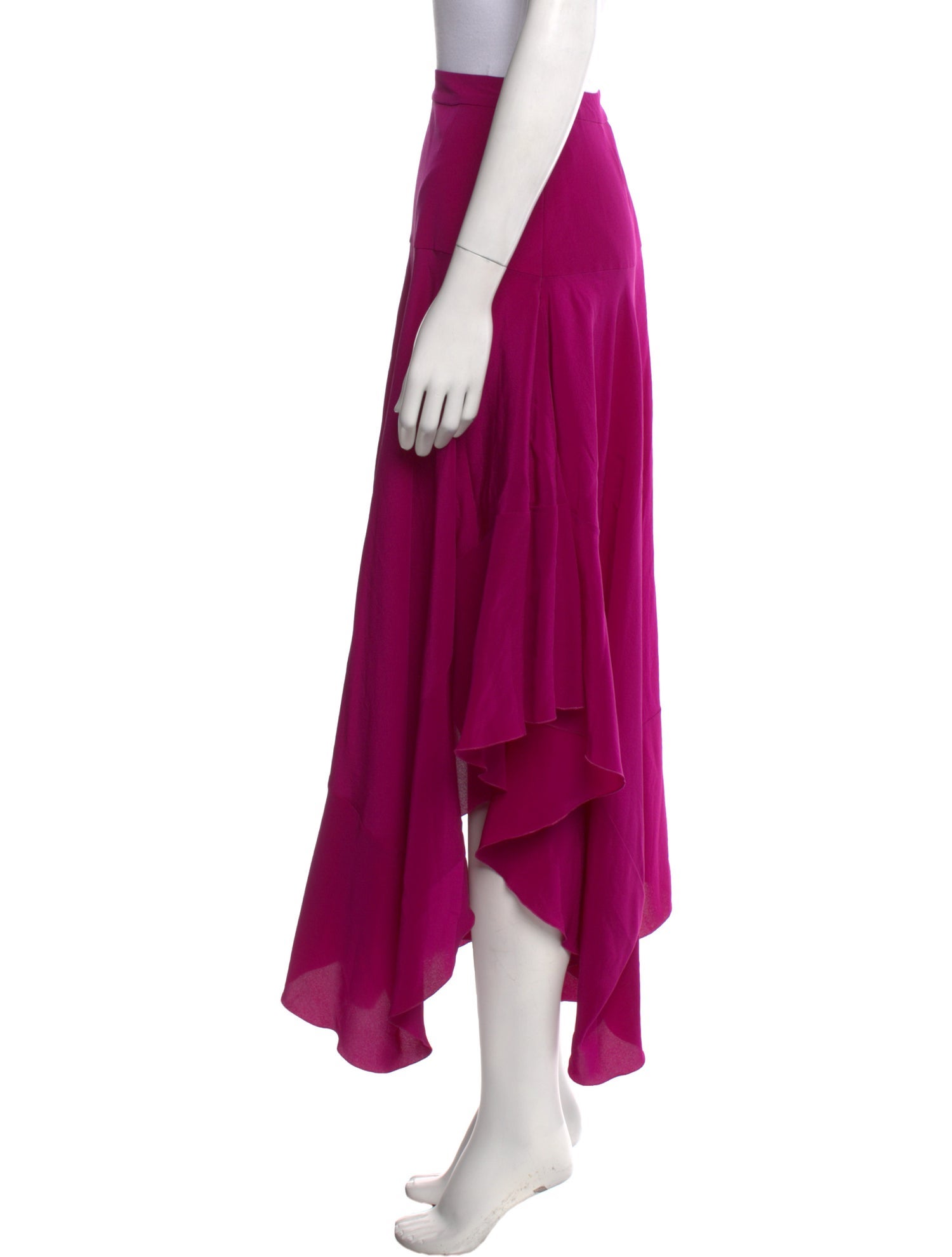 Stella McCartney Silk Midi Length Skirt