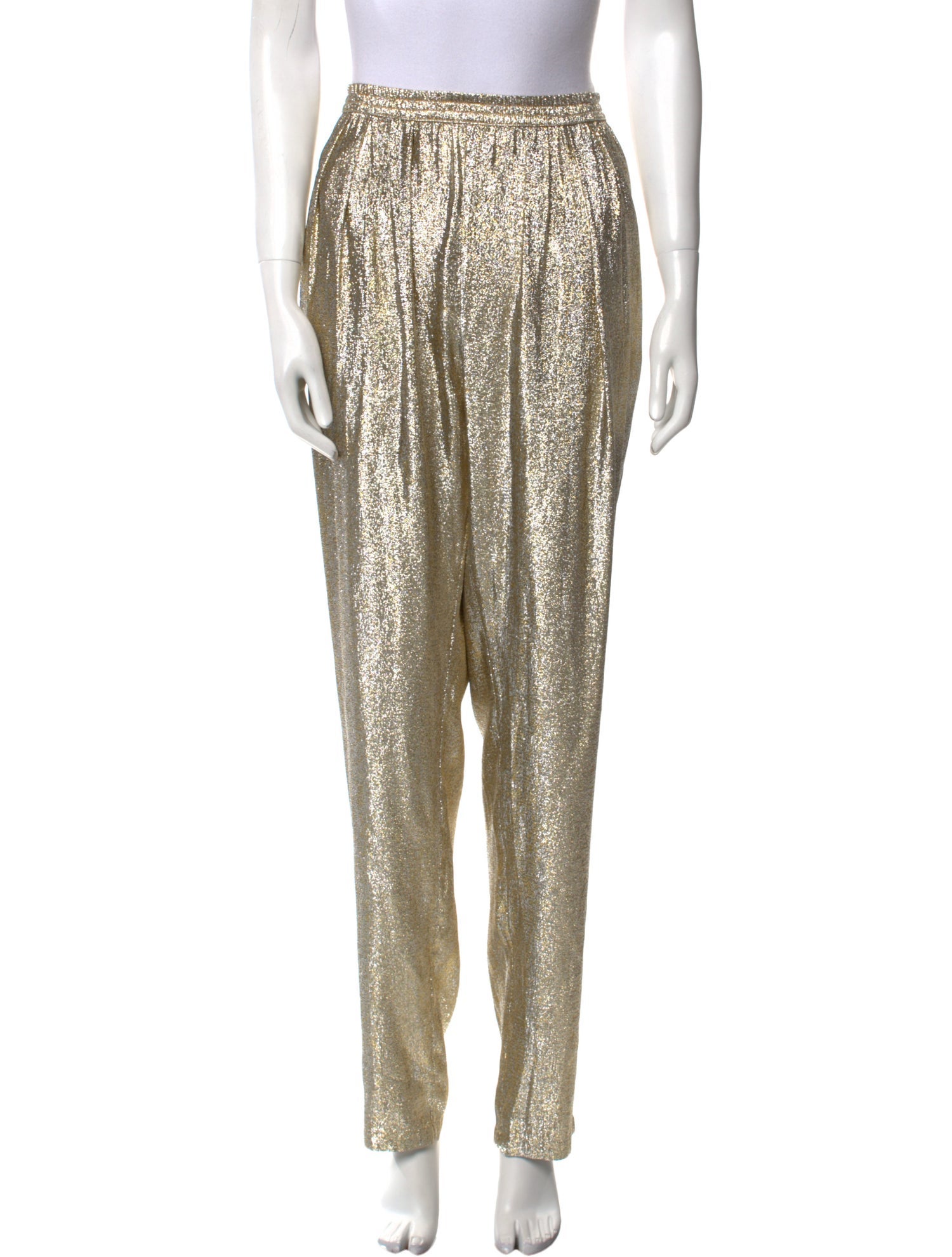 Stella McCartney Silk Straight Leg Pants w/ Tags