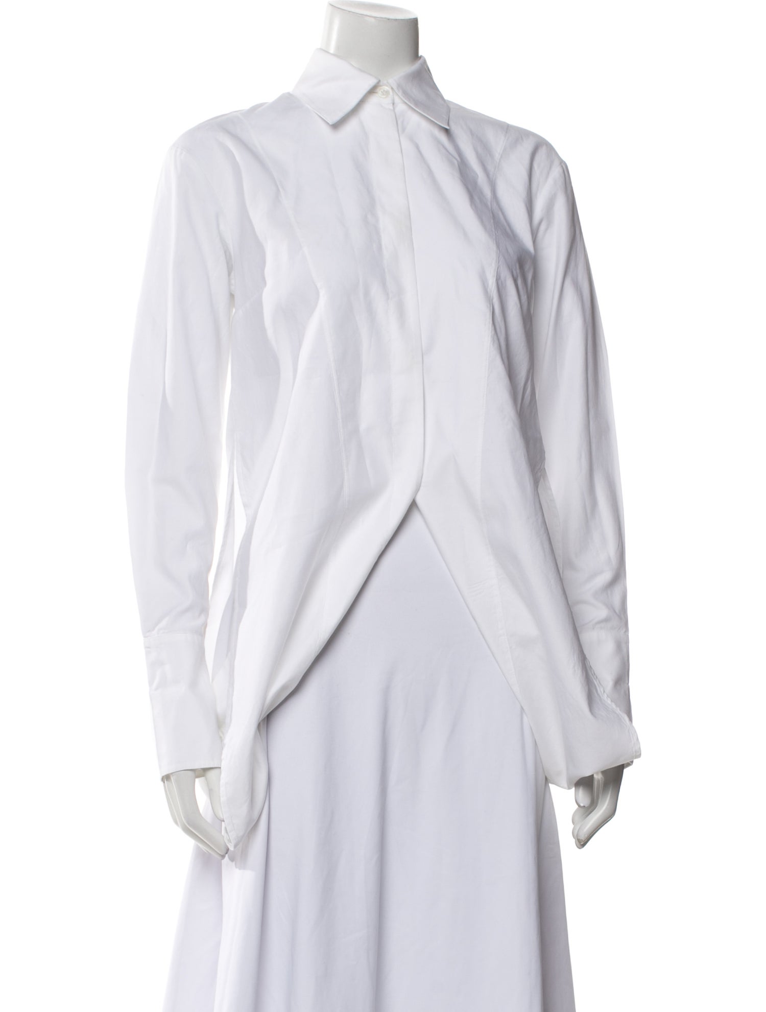 Stella McCartney Long Sleeve Button-Up Top