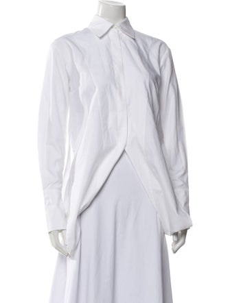 Stella McCartney Long Sleeve Button-Up Top