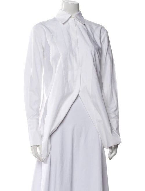 Stella McCartney Long Sleeve Button-Up Top