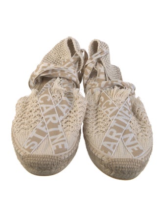 Stella McCartney Animal Print Slingback Flats