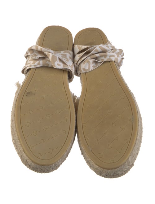 Stella McCartney Animal Print Slingback Flats