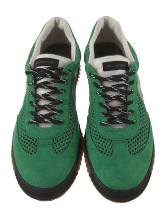 Stella McCartney Vegetarian Suede Printed Sneakers
