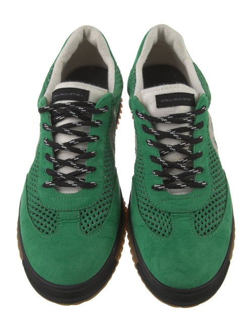 Stella McCartney Vegetarian Suede Printed Sneakers
