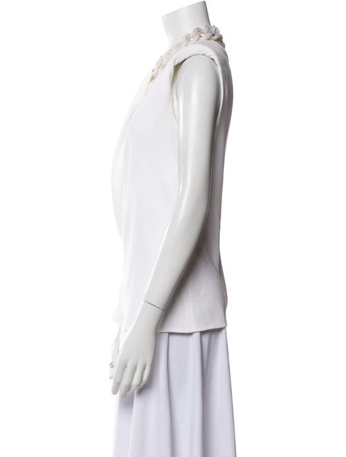 Stella McCartney Cowl Neck Sleeveless Blouse