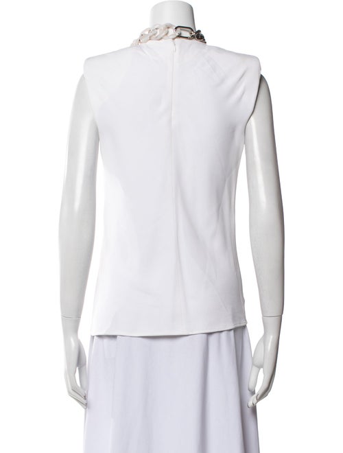 Stella McCartney Cowl Neck Sleeveless Blouse