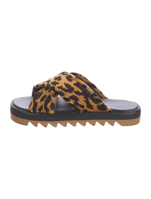 Stella McCartney Animal Print Slides
