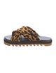Stella McCartney Animal Print Slides