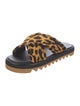 Stella McCartney Animal Print Slides