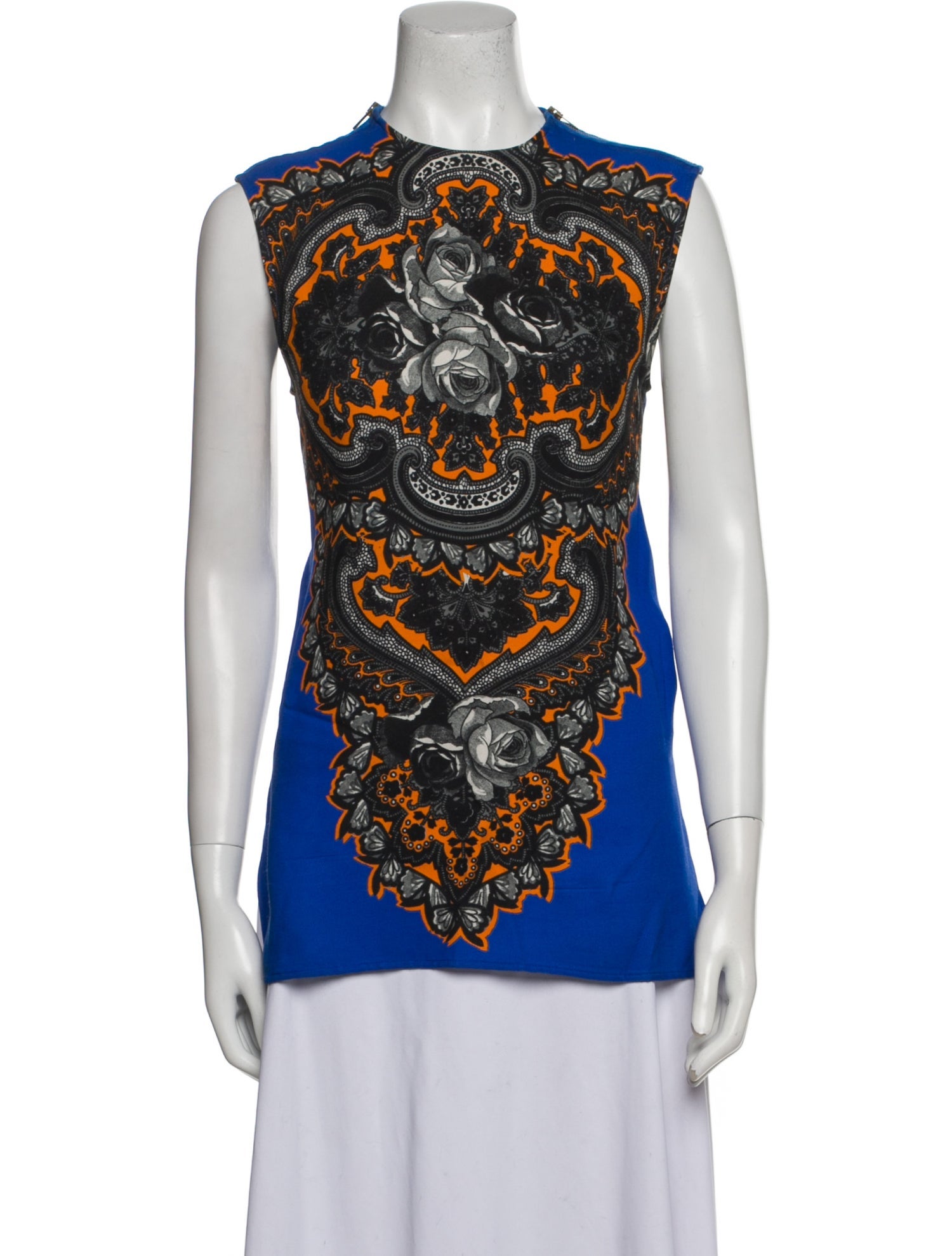 Stella McCartney Printed Crew Neck Top