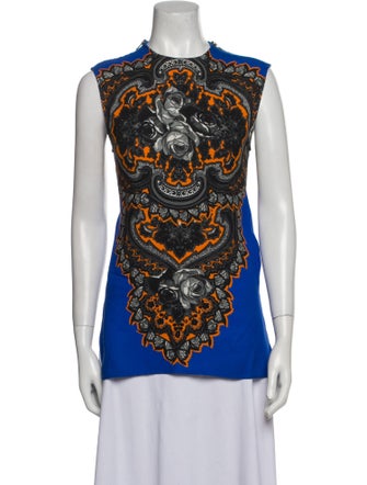 Stella McCartney Printed Crew Neck Top