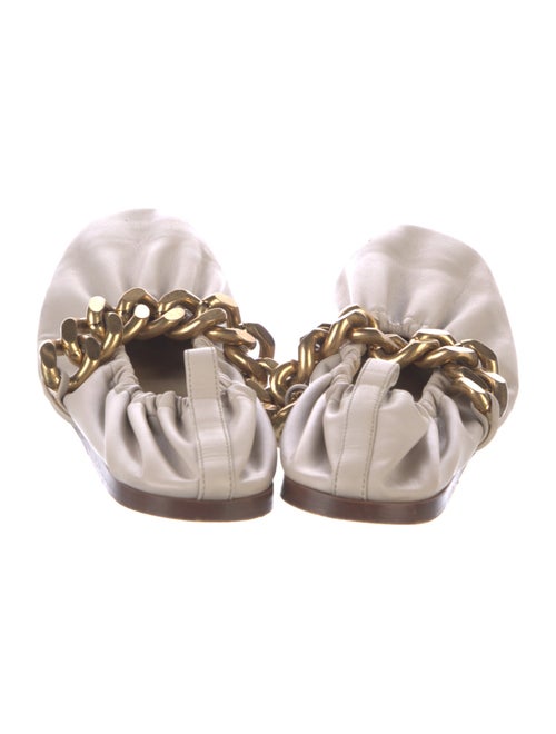 Stella McCartney Vegetarian Leather Chain-Link Accents Mules