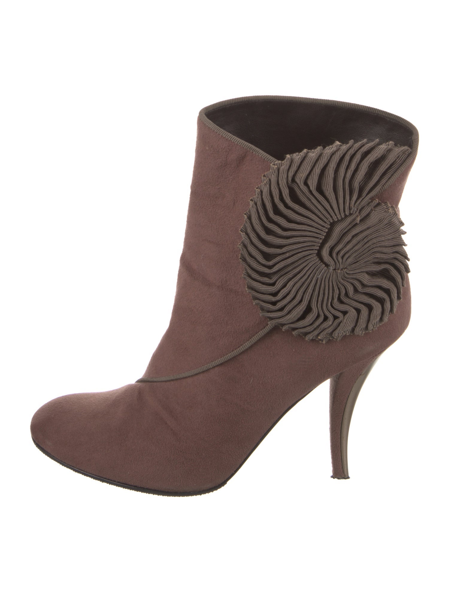 Stella McCartney Suede Colorblock Pattern Sock Boots