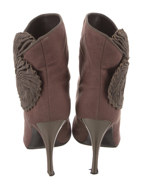 Stella McCartney Suede Colorblock Pattern Sock Boots