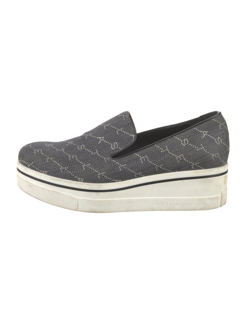 Stella McCartney Denim Printed Loafers