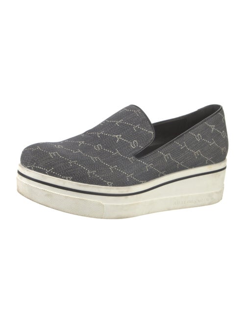 Stella McCartney Denim Printed Loafers