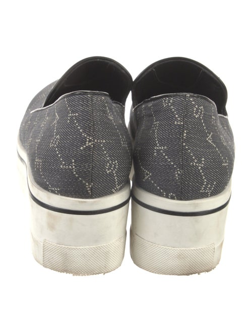 Stella McCartney Denim Printed Loafers