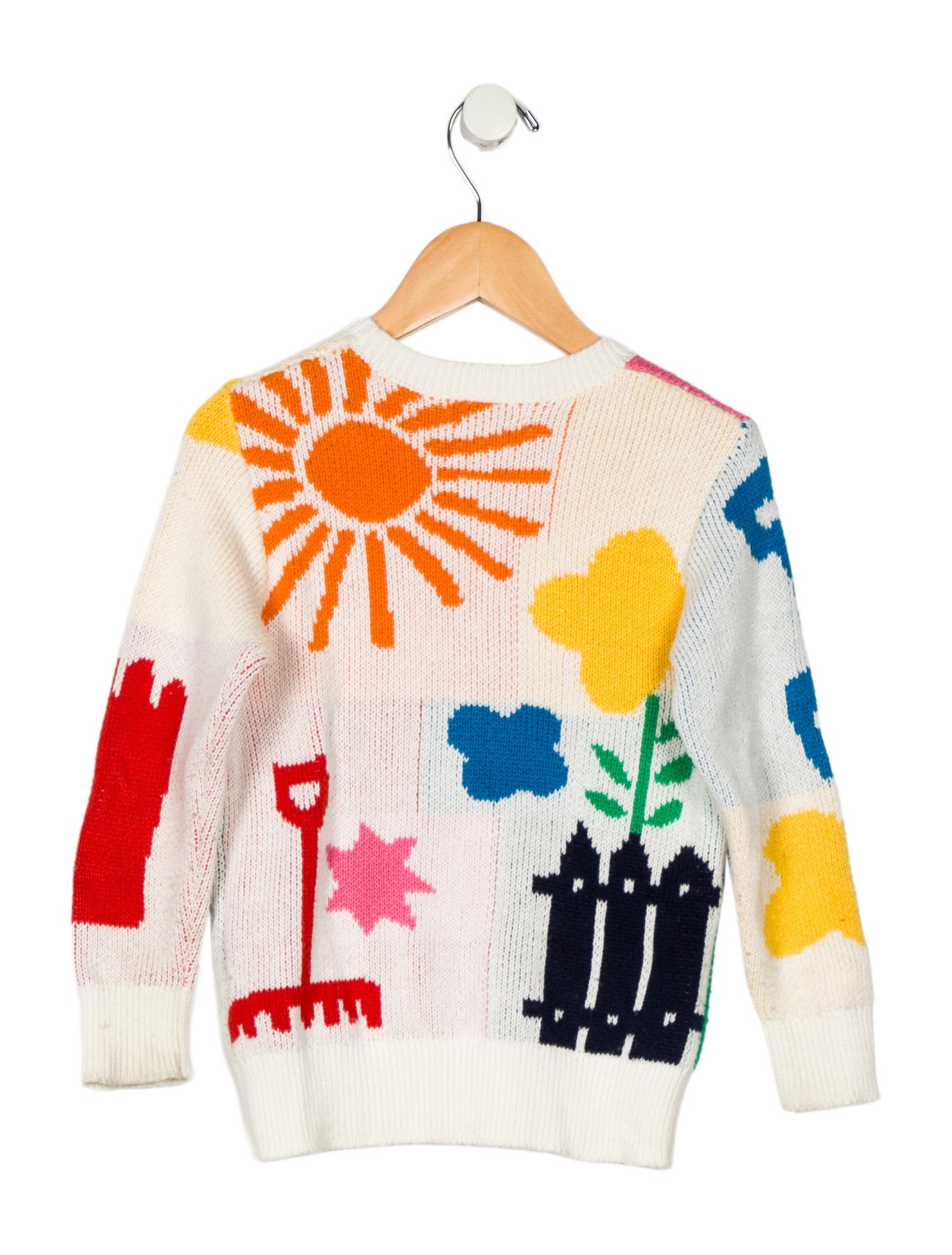Stella McCartney Girls Long Sleeve Knit Sweater