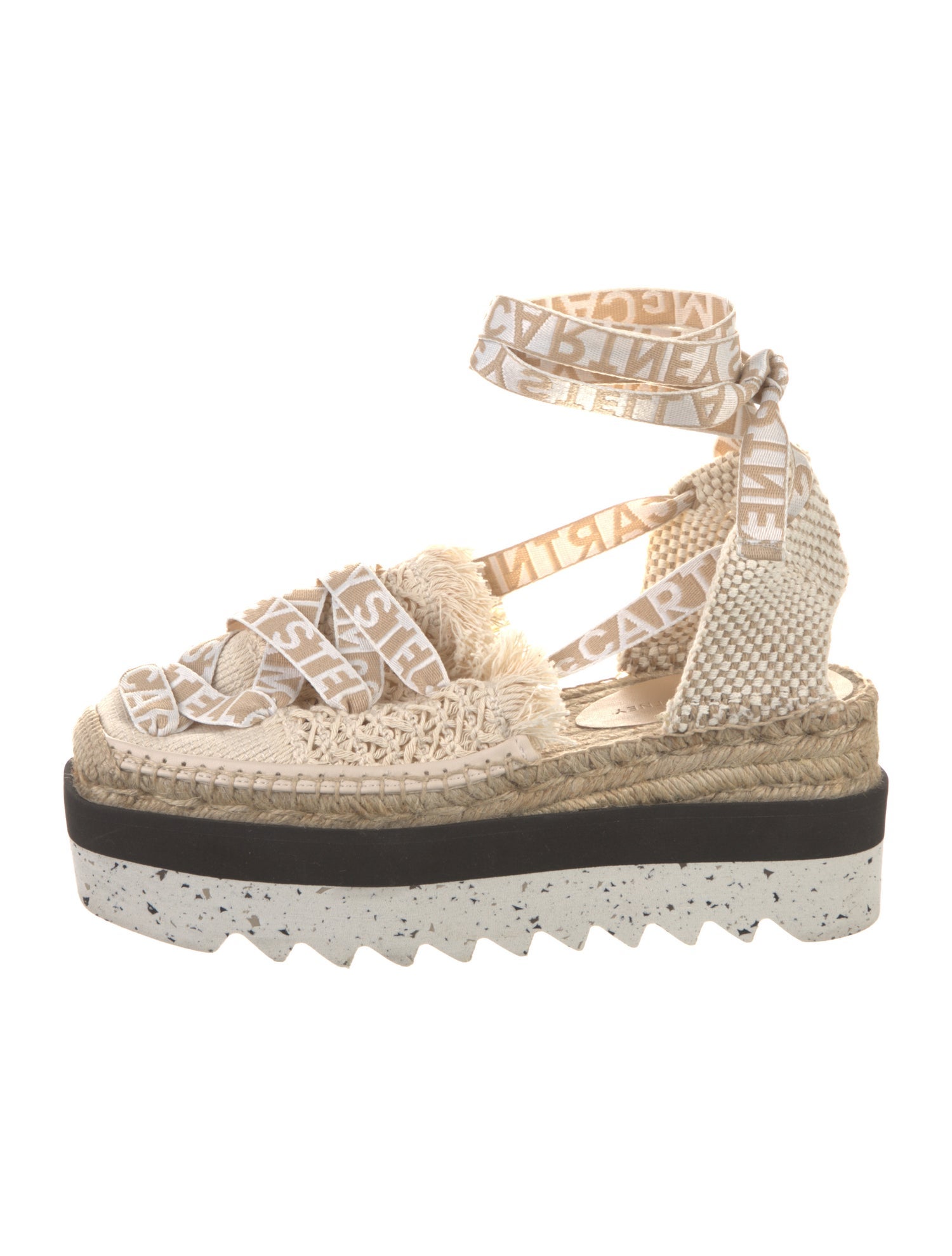 Stella McCartney Canvas Printed Espadrilles