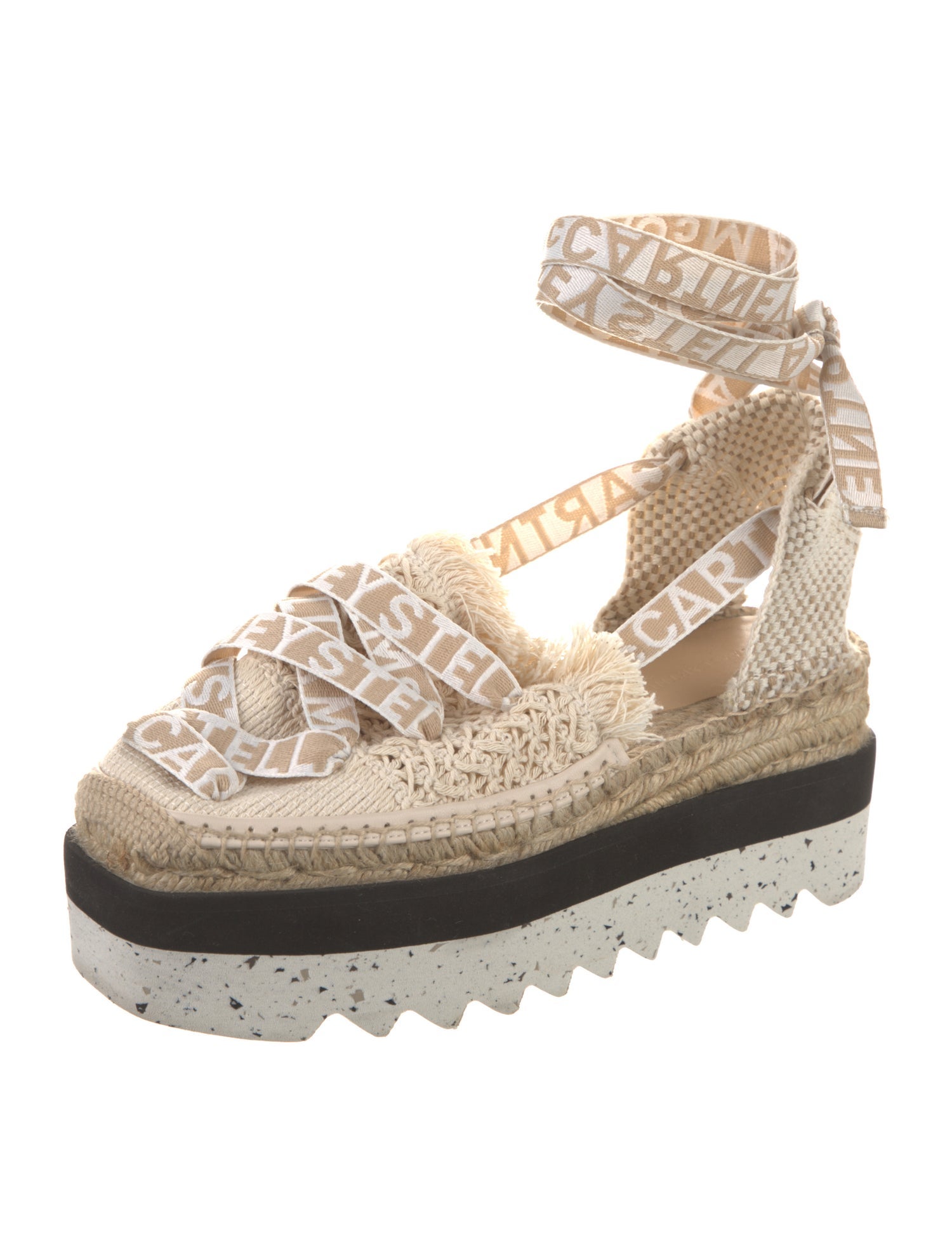 Stella McCartney Canvas Printed Espadrilles