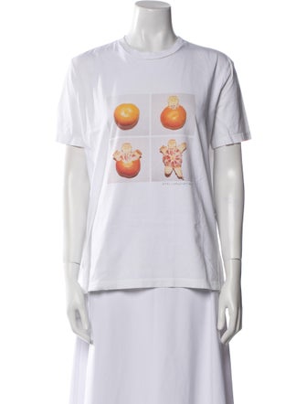 Stella McCartney Graphic Print Crew Neck T-Shirt