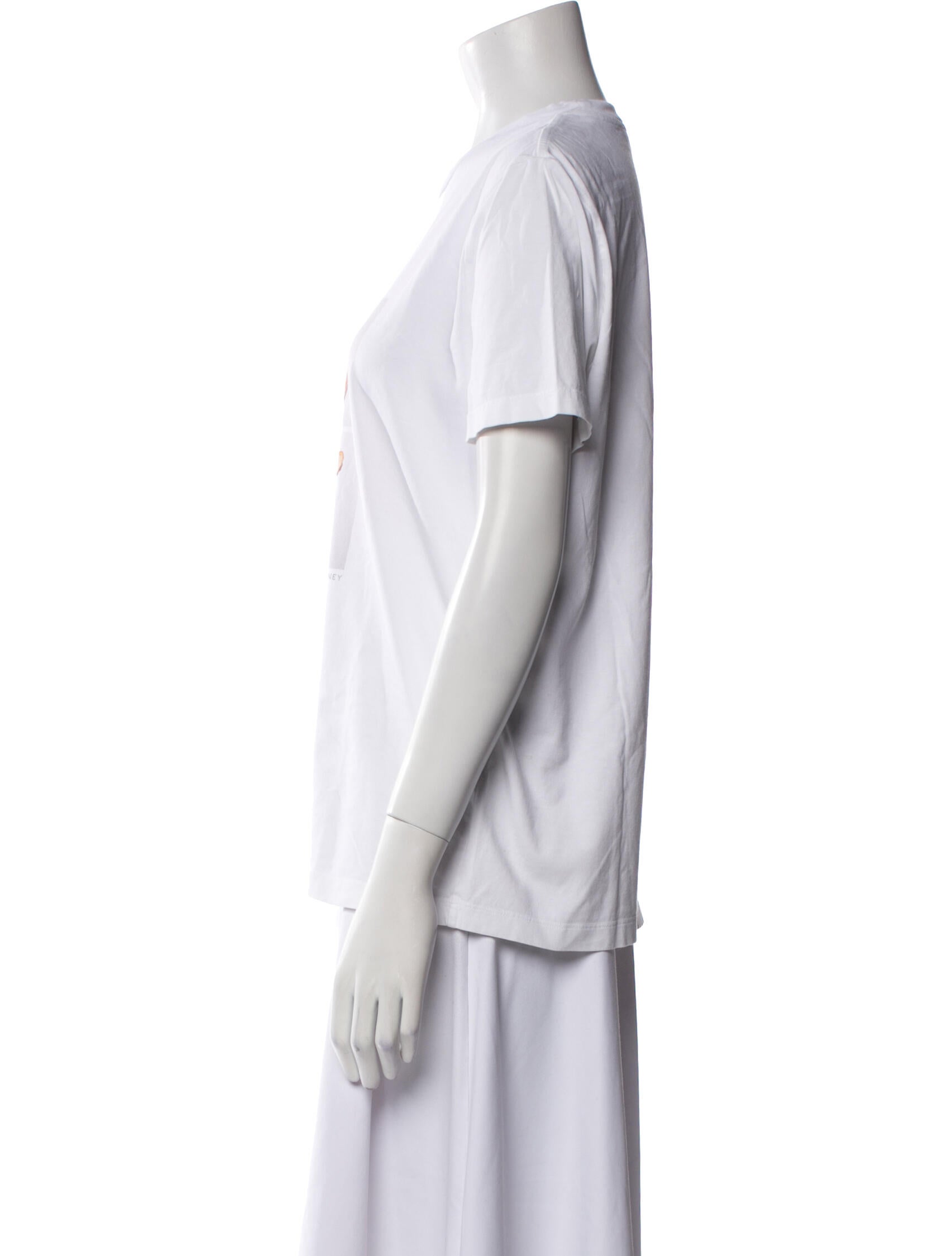 Stella McCartney Graphic Print Crew Neck T-Shirt