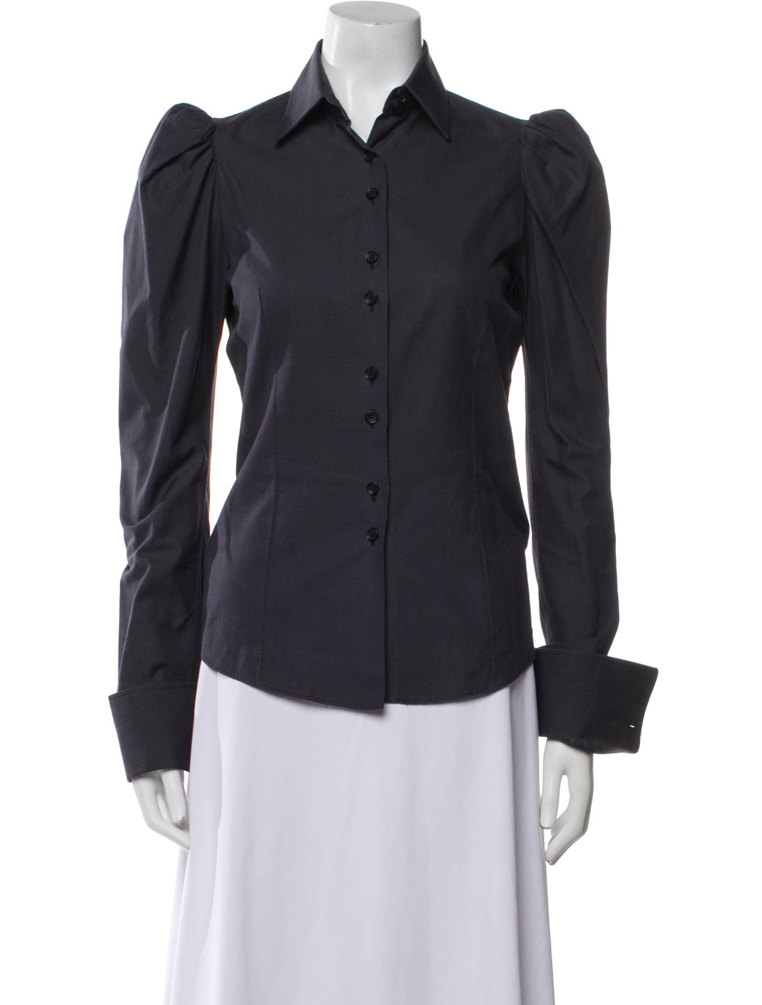 Stella McCartney Vintage Long Sleeve Button-Up Top