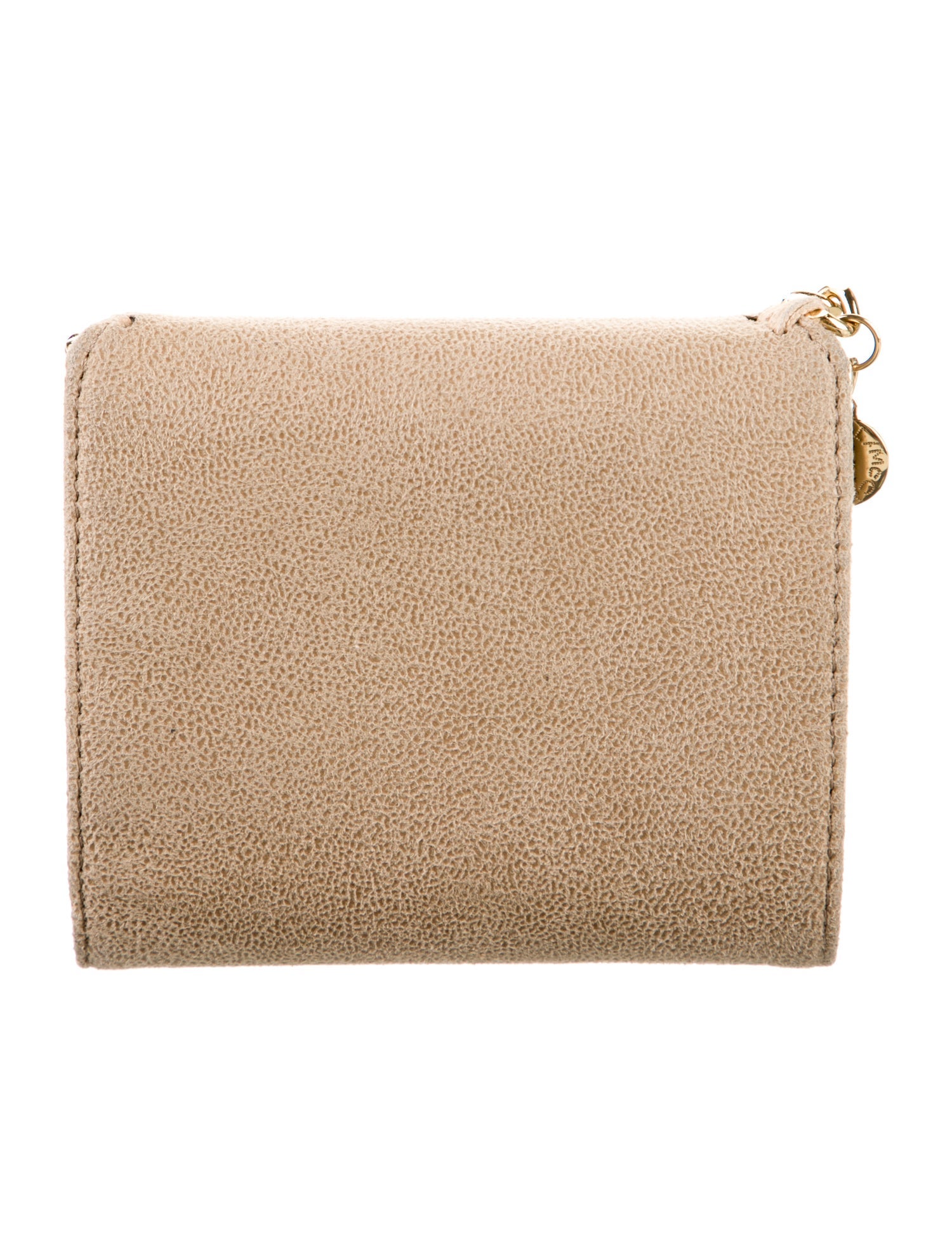 Stella McCartney Vegetarian Suede Compact Wallet