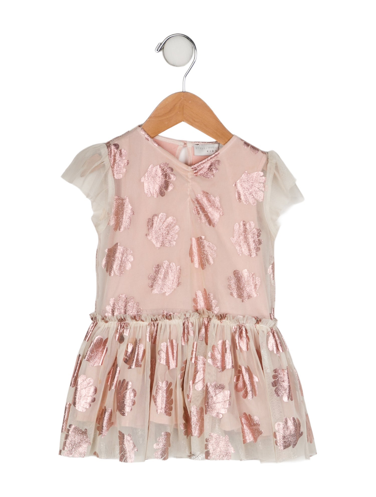 Stella McCartney Patterned Tulle Causal Dress
