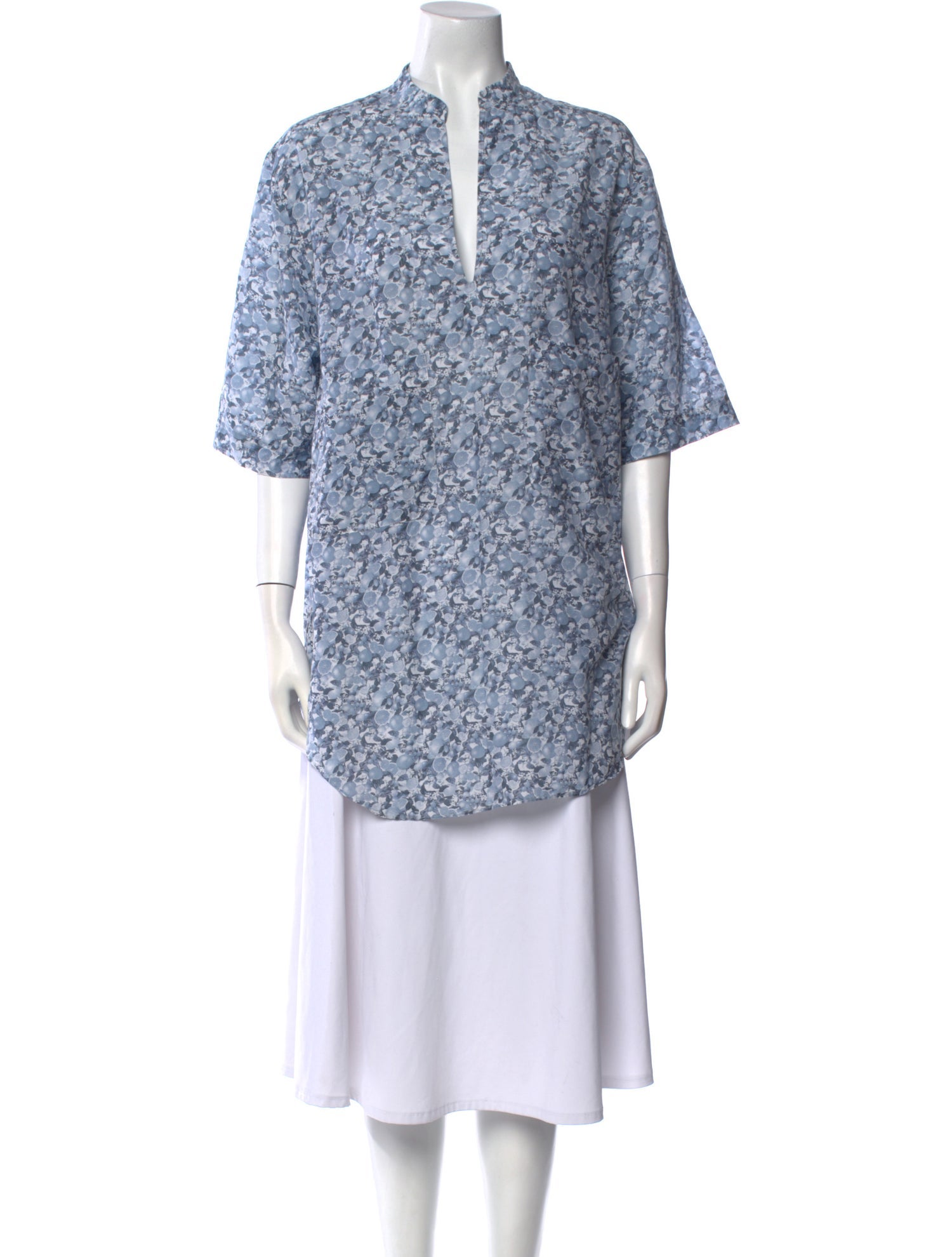 Stella McCartney Printed V-Neck Tunic